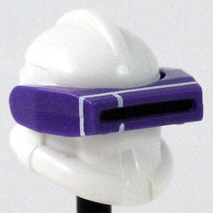 White Print Purple Macrobinoculars- CAC Custom Headgear Accessory Clone Army Customs   