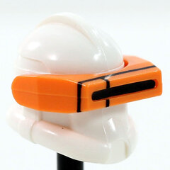 Orange Macrobinoculars- CAC Custom Headgear Accessory Clone Army Customs Black  