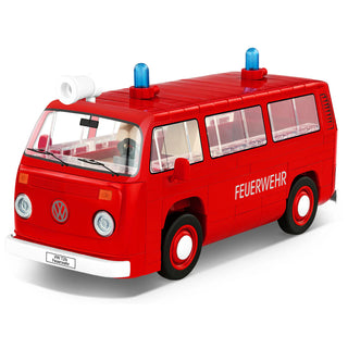 Volkswagen T2b Feuerwehr Fire Van: COBI Set #24622 Building Kit Cobi Toys