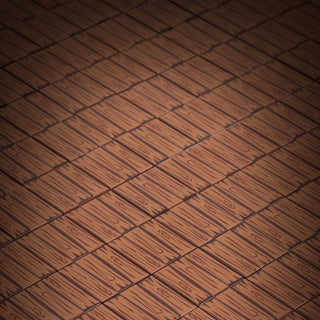Dark Hardwood Tile Part Pack (20 Tiles) made with LEGO parts - B3 Customs Custom Parts B3 Customs
