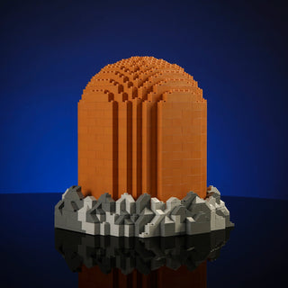 Life-Sized Dig-A-Little Character Sculpture Bricker Builds