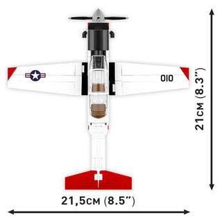 Beechcraft T-6 Texan II Turboprop Red/White Plane: COBI Set #26625 Building Kit Cobi Toys