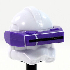 RP2 Detail White Print Purple Macrobinoculars- CAC Custom Headgear Accessory Clone Army Customs   