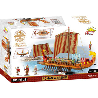 IMPERIUM ROMANUM Roman Warship: Cobi Set #20071 Building Kit Cobi Toys