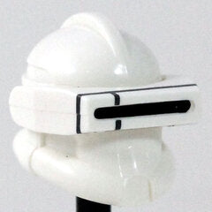 White Macrobinoculars- CAC Custom Headgear Accessory Clone Army Customs Dark Gray  