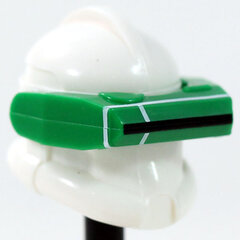 Detail White Print Green Macrobinoculars- CAC Custom Headgear Accessory Clone Army Customs   