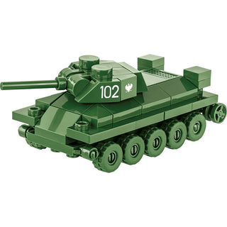T-34/76 Tank 1:72 Scale, WWII: COBI Set #3088 Building Kit Cobi Toys