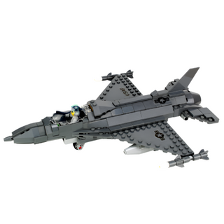 F-Series Fighter Jet Expert Building Kit Battle Brick