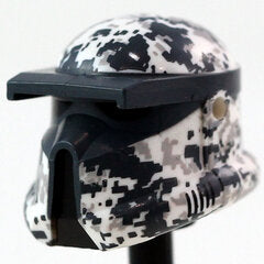 Driver Camo White Helmet- CAC Custom Headgear Clone Army Customs   