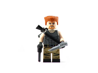 Ab Raham WALKING DEAD Custom Printed LEGO® Minifigure Custom minifigure BigKidBrix