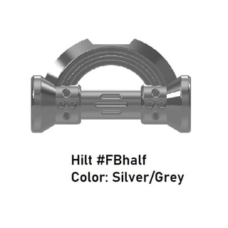 HILT #FBhalf Custom for Lego Minifigure! Star Wars Fifth Brother Custom, Accessory BigKidBrix Grey  