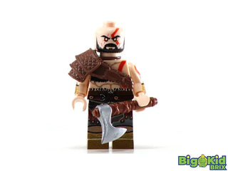 KRATOS God of War Custom Printed Lego Minifigure Custom minifigure BigKidBrix   