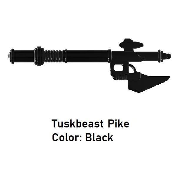 TUSKBEAST PIKE Nikto Species Custom for Lego Minifigure Star Wars Custom, Accessory BigKidBrix Black  