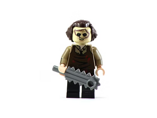 CHAINSAW BUBBA Custom Building Brick Figure Custom minifigure BigKidBrix