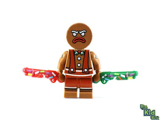 CRUMBLES MEAN Gingerbread Man Custom Printed Lego Minifigure Custom minifigure BigKidBrix