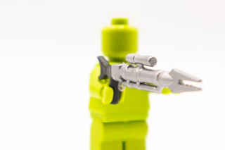 OVERMOLDED MANDO V2 RIFLE BLASTER Custom, Accessory BigKidBrix