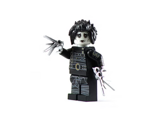 EDWARD SNIPPER HANDS Custom Printed Building Brick Figure Custom minifigure BigKidBrix