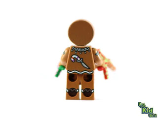 GINGER MANIAC MEAN Gingerbread Man Custom Printed Lego Minifigure Custom minifigure BigKidBrix