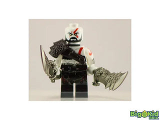 KRATOS God of War (White Variant) Custom Printed Lego Minifigure Custom minifigure BigKidBrix   