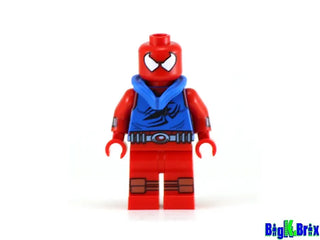 SCARLET SPIDER FIGHTER Marvel Custom Printed & Inspired Lego Minifigure Custom minifigure BigKidBrix   