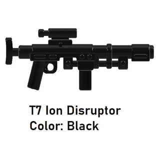 T7 ION DISRUPTOR Star Wars Custom for Lego Minifigure Custom, Accessory BigKidBrix Black  
