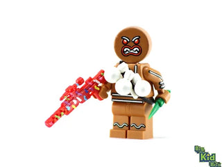 STALE JAKE MEAN Gingerbread Man Custom Printed Lego Minifigure Custom minifigure BigKidBrix