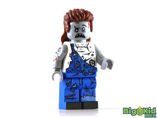 ZOMBIE Farmer Boy Billy Horror Custom Printed Lego Minifigure Custom minifigure BigKidBrix   