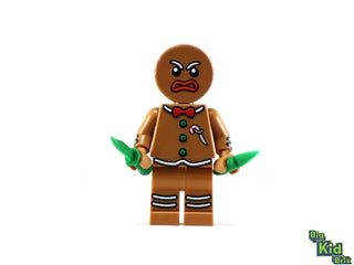 COOKIE CUTTER MEAN Gingerbread Man Custom Printed Lego Minifigure Custom minifigure BigKidBrix