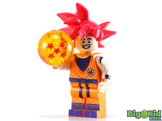 GOKU Dragon Ball Z Custom Printed Lego Minifigure Custom minifigure BigKidBrix   
