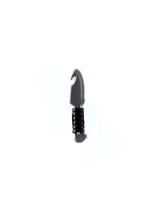 OVERMOLD Gut Hook Knife Custom, Accessory BigKidBrix
