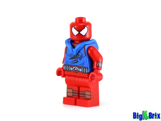 SCARLET SPIDER FIGHTER Marvel Custom Printed & Inspired Lego Minifigure Custom minifigure BigKidBrix   