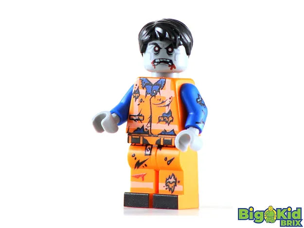 ZOMBIE Laborer Joe Horror Custom Printed Lego Minifigure – United