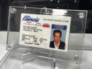 Gaylord Focker (Ben Stiller) Drivers License, from Meet the Fockers Movie Prop Atlanta Brick Co   