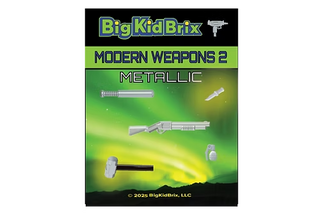 Modern Weapons Pack 2 Custom, Accessory BigKidBrix Silver