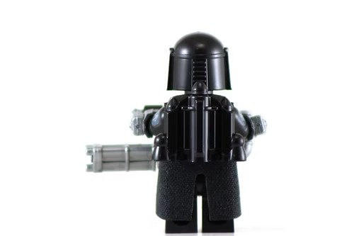 MANDO EXECUTIONER BLACK Custom Printed Inspired Lego Star Wars