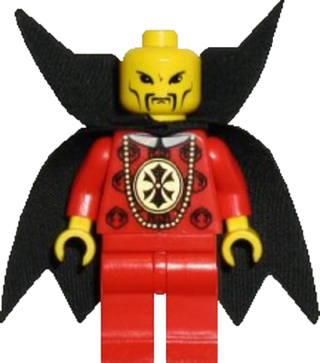 Emperor Chang Wu with Cape, adv048 - LEGO® Adventurers Minifigure