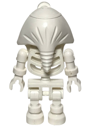 Skeleton with Standard Skull, White Mummy Headdress, gen007 - LEGO® Adventurers Minifigure
