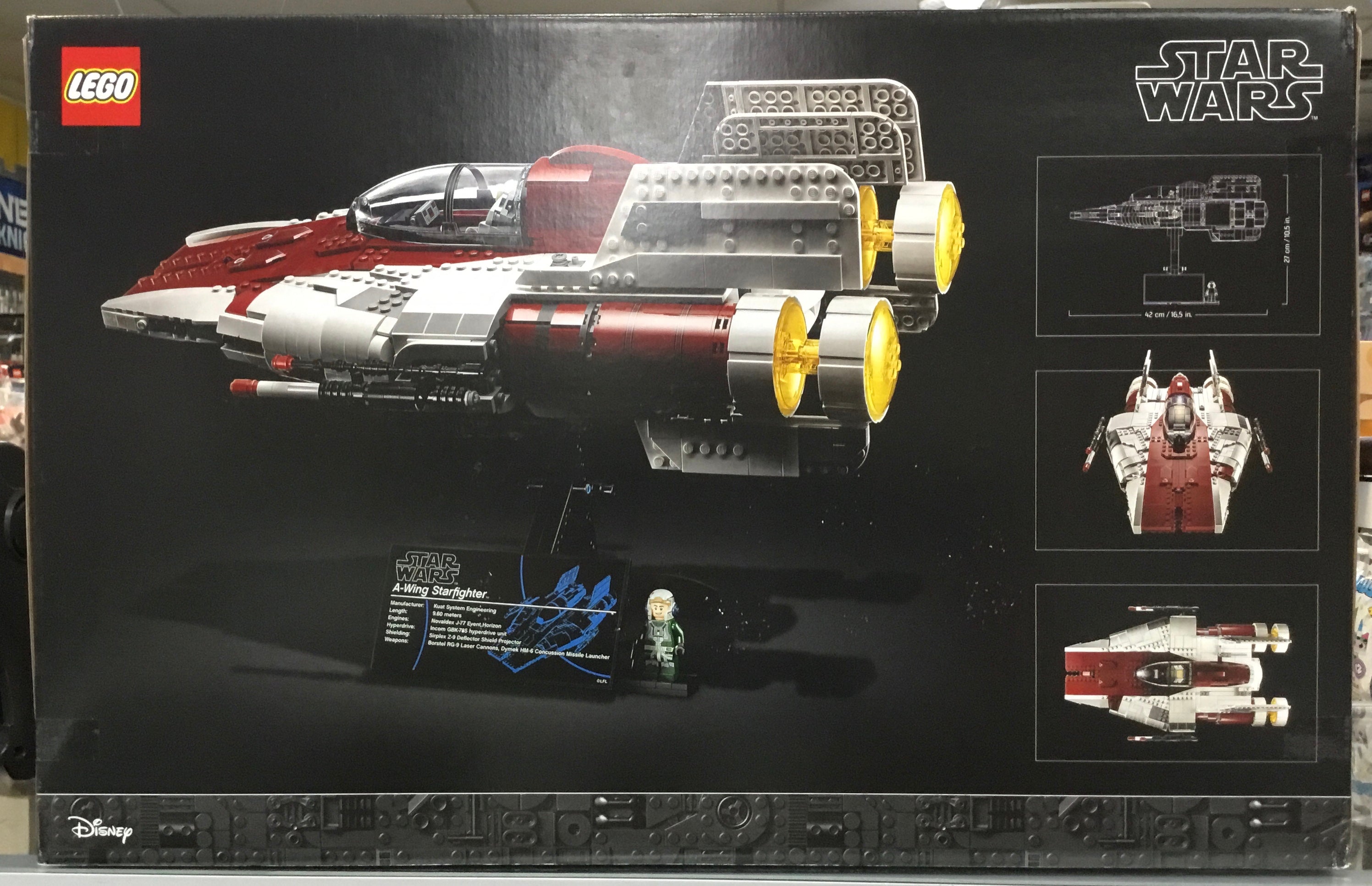 Polybag Lego Ucs Awing A-wing Starfighter UCS, 75275 – United