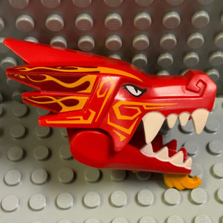 LEGO® Ninjago® Dragon Head Part LEGO® Fire Dragon - Small  