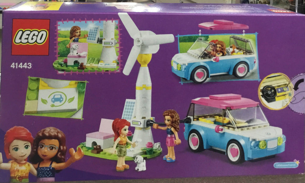 Olivia's Electric Car, 41443 Building Kit LEGO®   