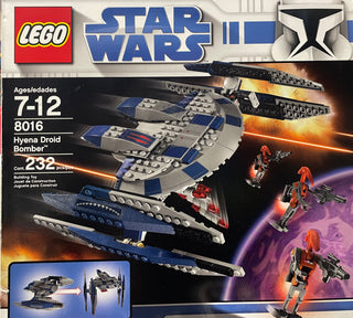 Hyena Droid Bomber, 8016 Building Kit LEGO®   