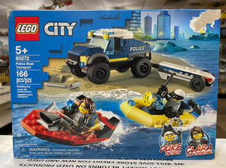 Elite Police Boat Transport, 60272 Building Kit LEGO®   