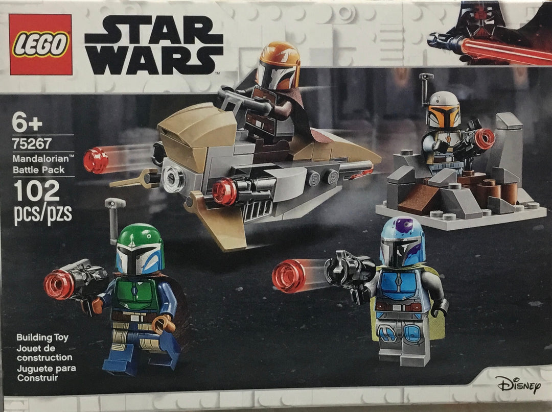 LEGO Star Wars MANDALORIAN BATTLE PACK Comparison!, (7914 vs 75267