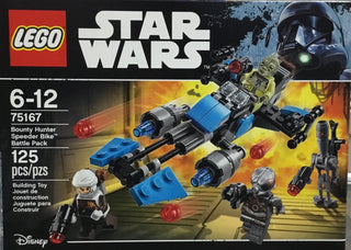 Bounty Hunter Speeder Bike Battle Pack, 75167 LEGO® Star Wars Set Building Kit LEGO®