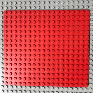 16x18 Baseplate (x184) Part LEGO® Red  