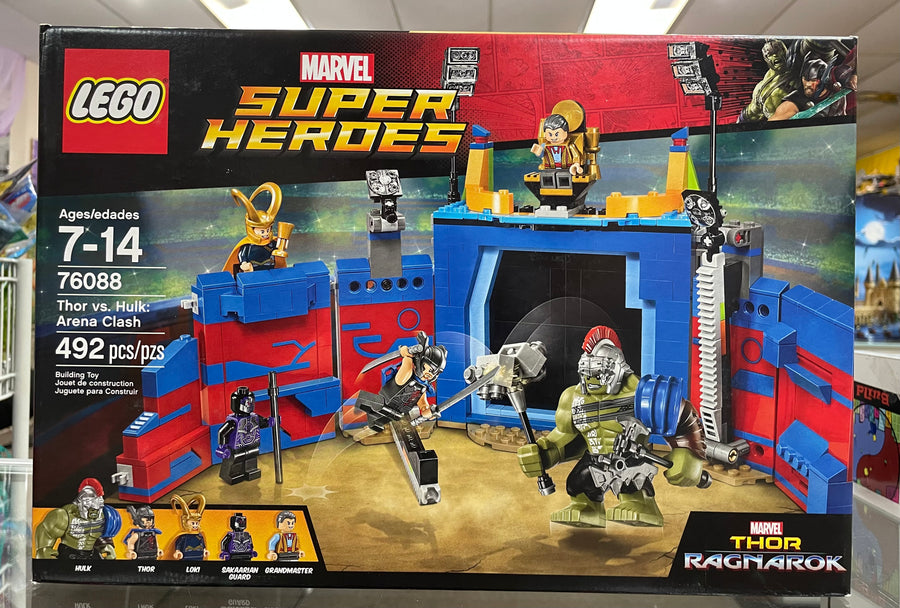 NEW LEGO HULK FROM SET 76088 THOR RAGNAROK (sh413)