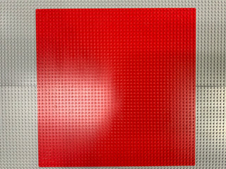 48x48 LEGO® Baseplate, 4186 Part LEGO® Red  