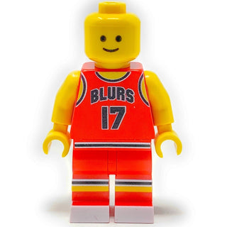 #17 Chicago Blurs - B3 Customs® Basketball Player Minifig Custom LEGO Minifigure B3 Customs   