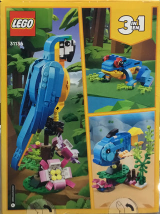 Exotic Parrot, 31136 Building Kit LEGO®   