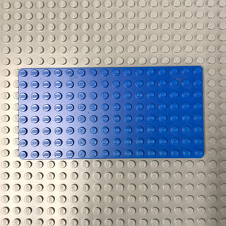 8x16 Lego® Baseplate (3865) Part LEGO® Blue  
